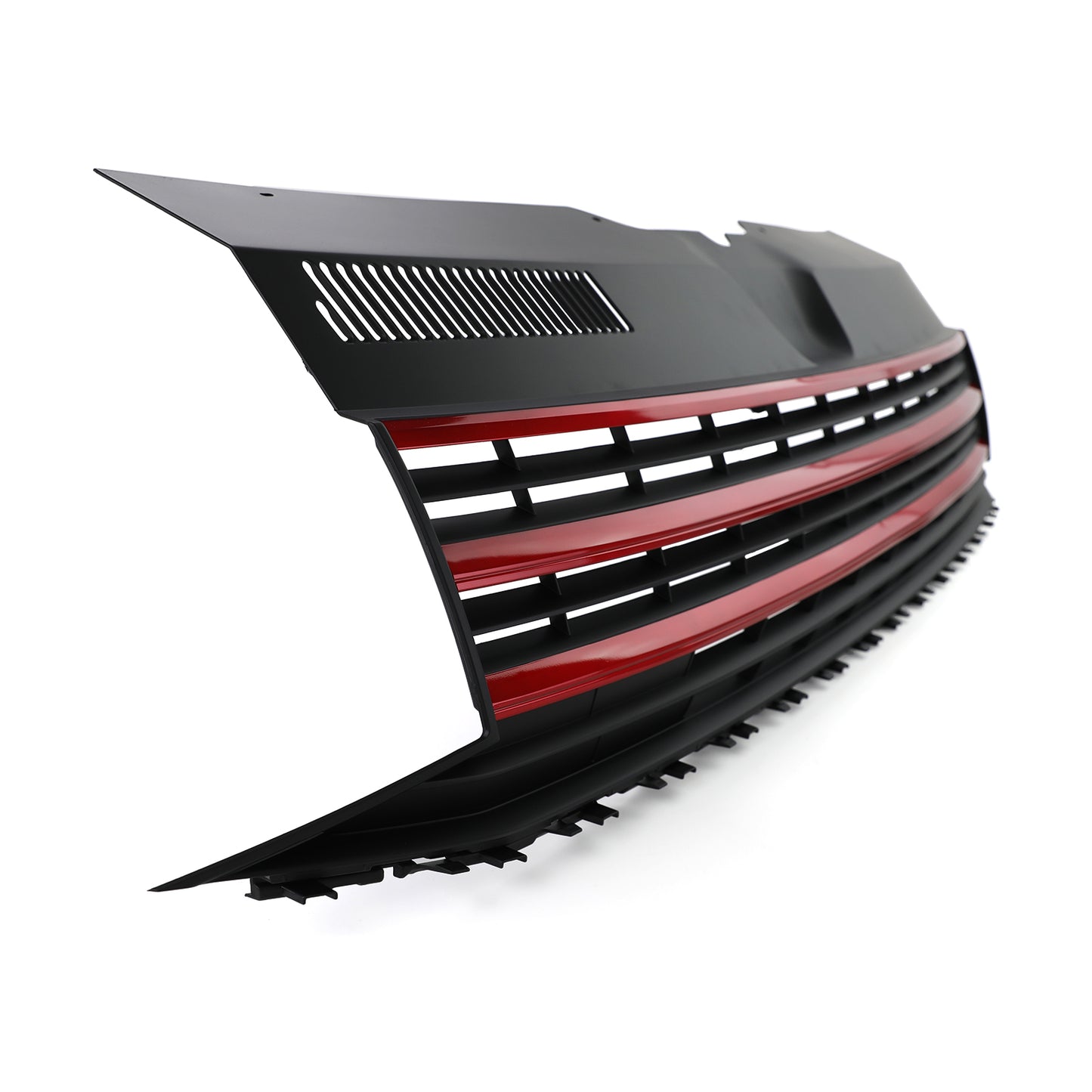 VW T6 Bus Transporter 15-19 Griglia senza badge con barre rosse