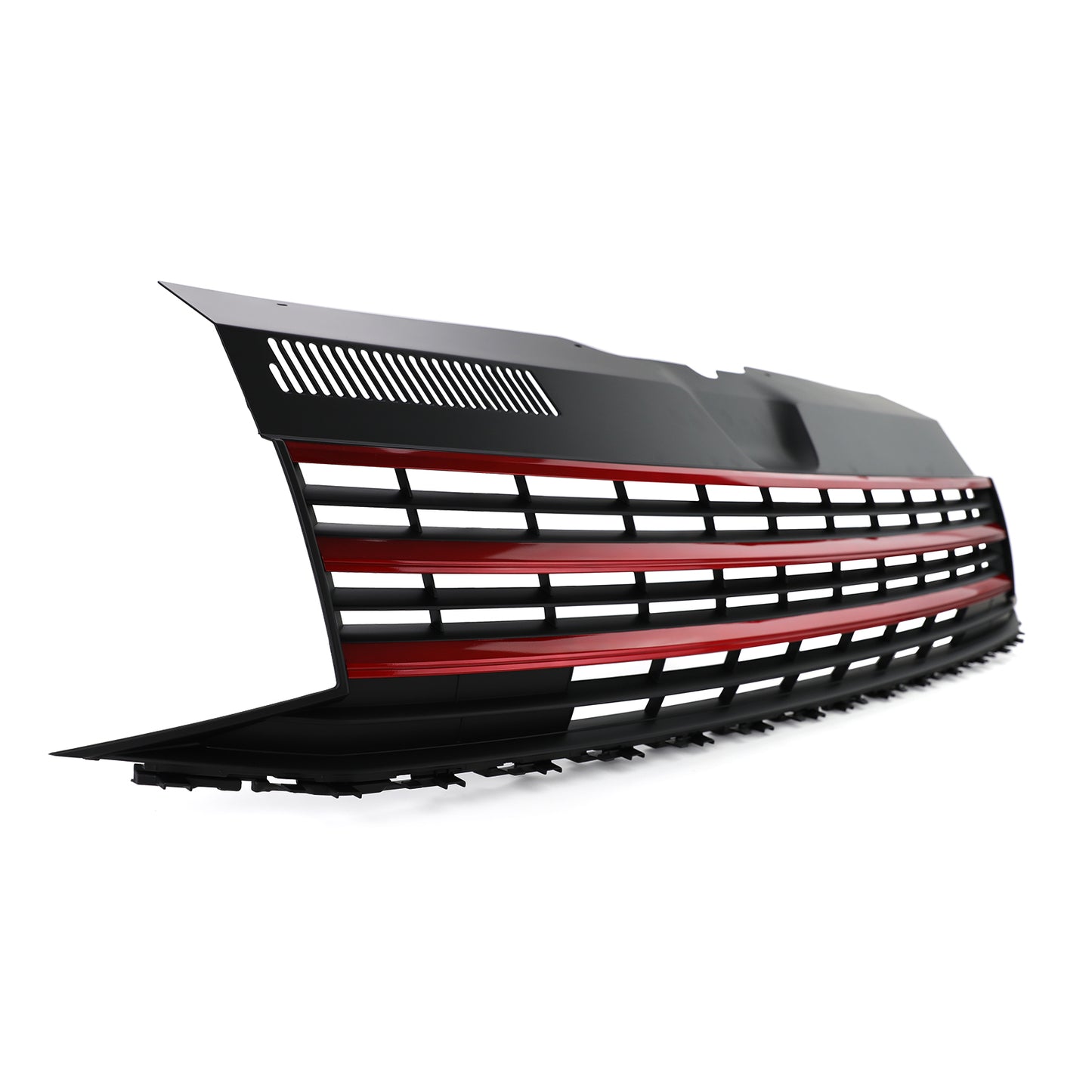 VW T6 Bus Transporter 15-19 Griglia senza badge con barre rosse
