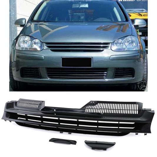 VW Golf 5 03-09 non GTI Griglia sportiva senza emblema nera