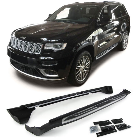 Jeep Grand Cherokee WK2 10-17 Protezione laterale pedane in alluminio
