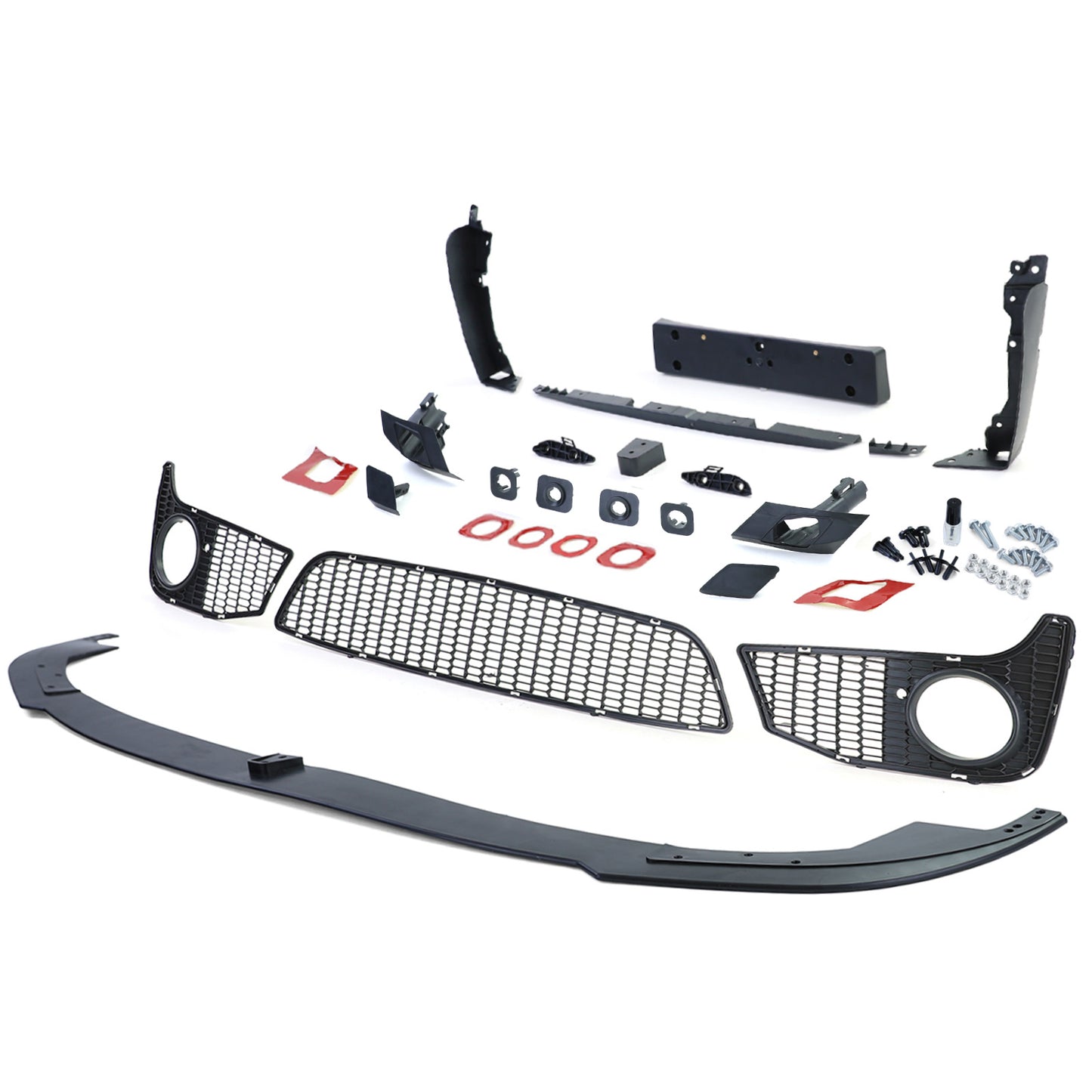 BMW Serie 4 F32 F33 F36 Paraurti M+ labbro dello spoiler performance opaco Completo