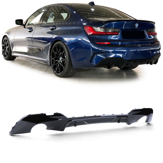 BMW serie 3 G20 G21 320 330 dal 19 Diffusore posteriore Performance nero lucido