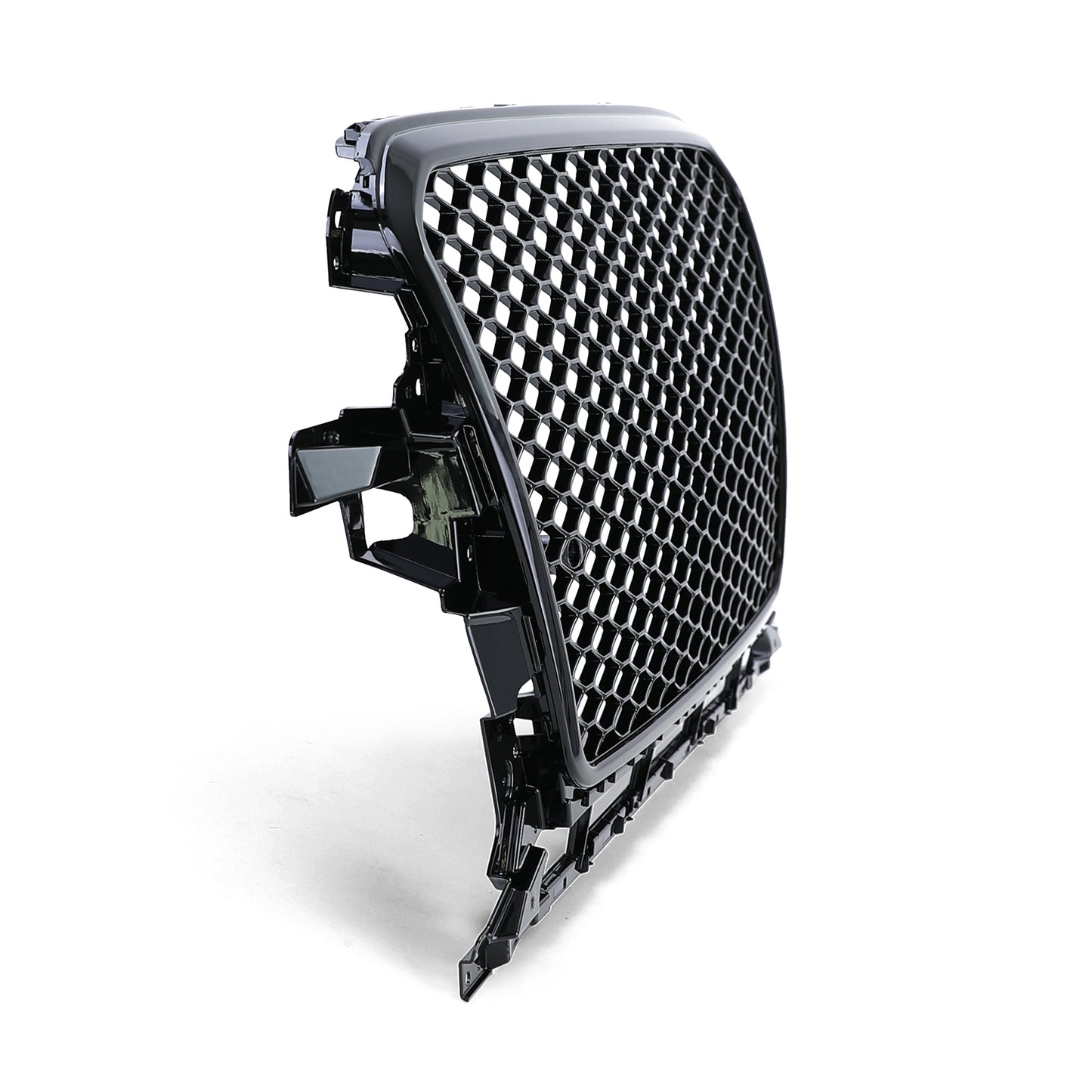 Audi Q5 8R 12-16 Griglia radiatore a nido d'ape senza emblema nero lucido