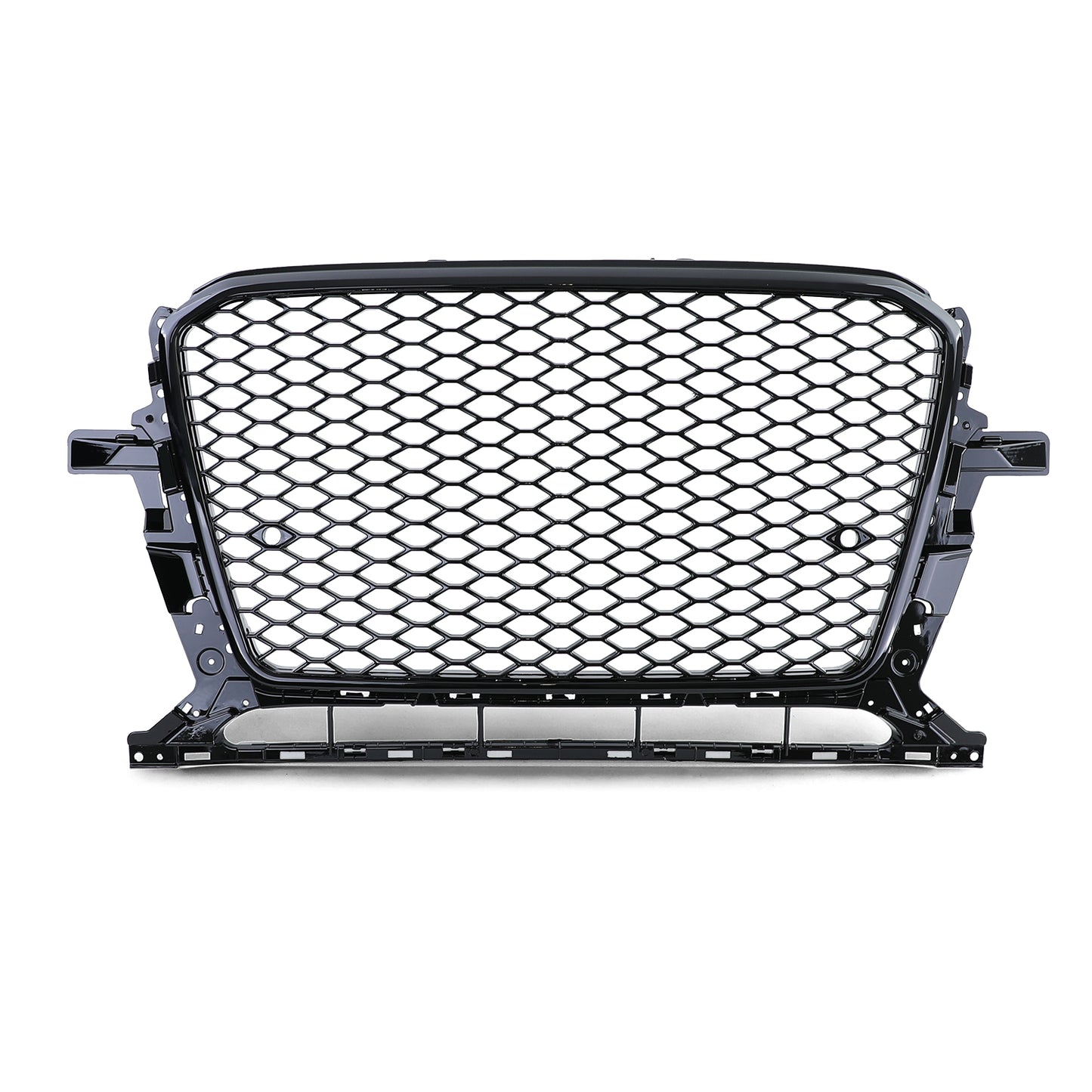 Audi Q5 8R 12-16 Griglia radiatore a nido d'ape senza emblema nero lucido