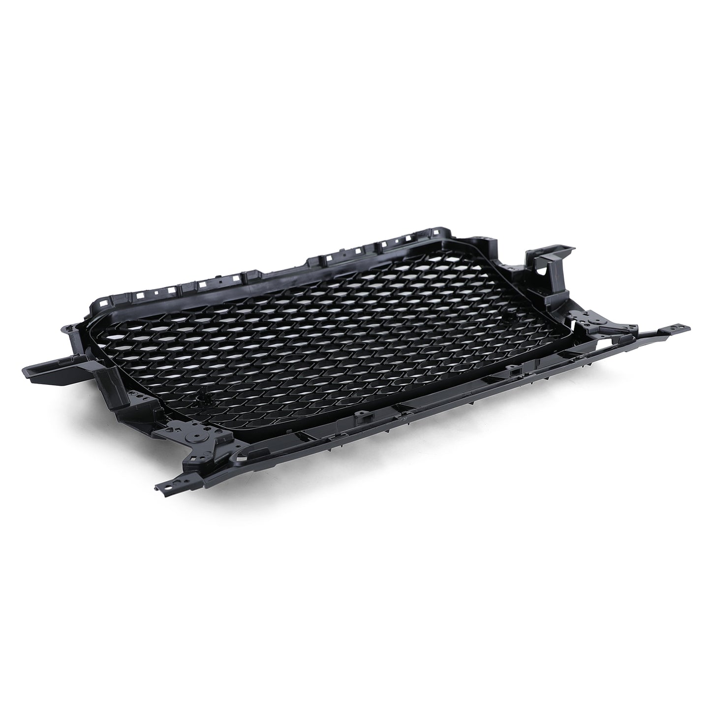 Audi Q5 8R 12-16 Griglia radiatore a nido d'ape senza emblema nero lucido