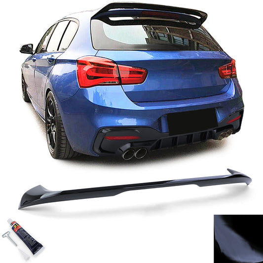 BMW serie 1 F20 F21 dal 15 Spoiler tetto posteriore look sportivo nero lucido