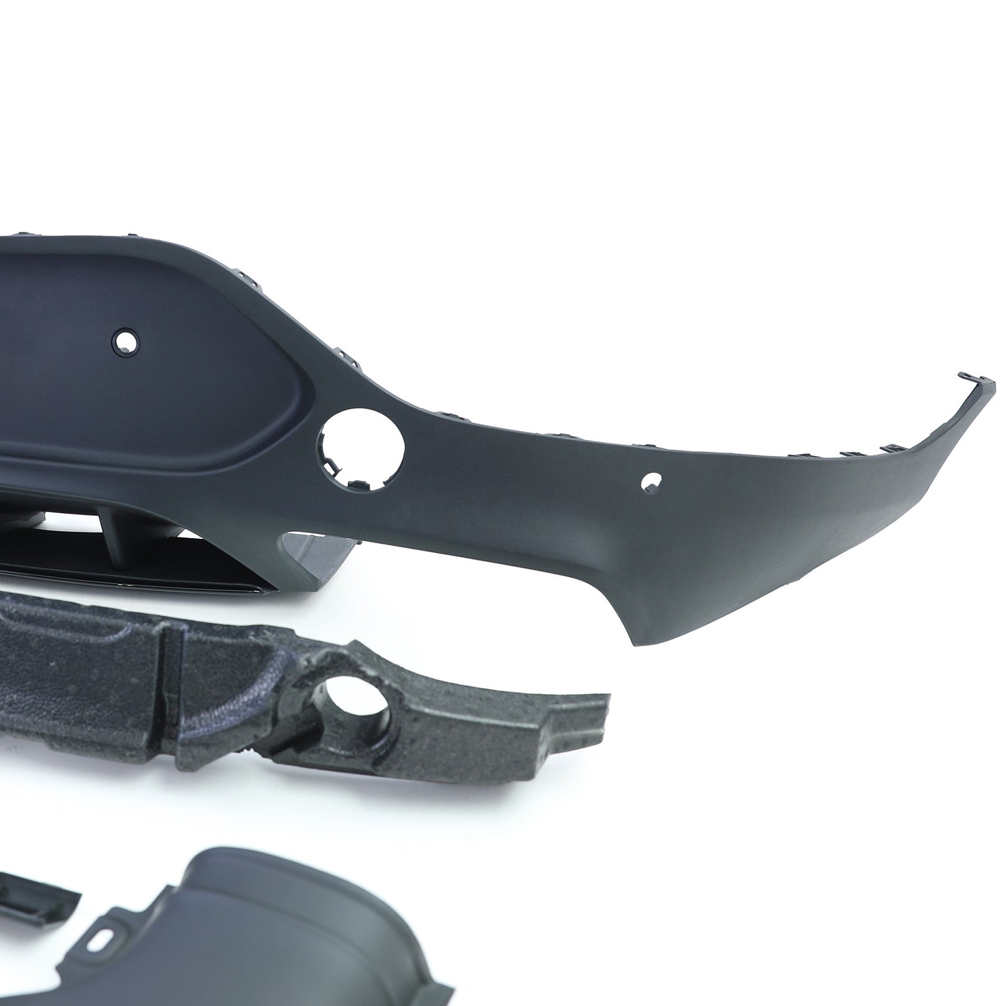 Mercedes GLC Coupe C253 16-19 Diffusore posteriore sportivo con terminali di scarico GLC 63 AMG