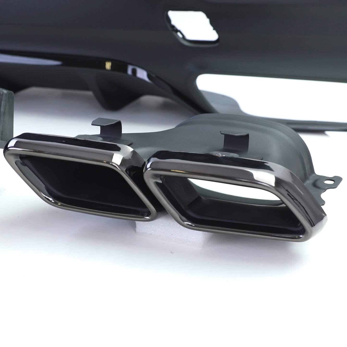 Mercedes GLE Coupe C292 Diffusore posteriore sportivo con 4 terminali di scarico AMG LOOK