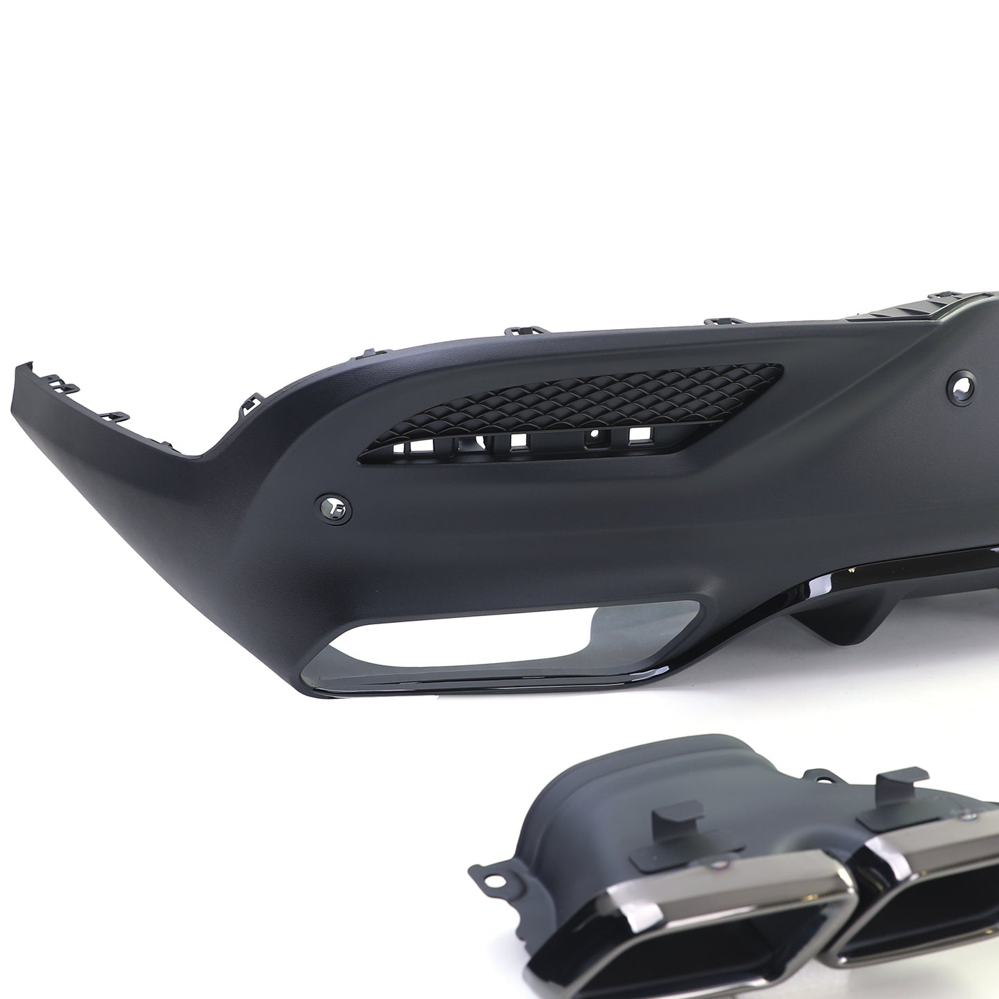 Mercedes GLE Coupe C292 Diffusore posteriore sportivo con 4 terminali di scarico AMG LOOK