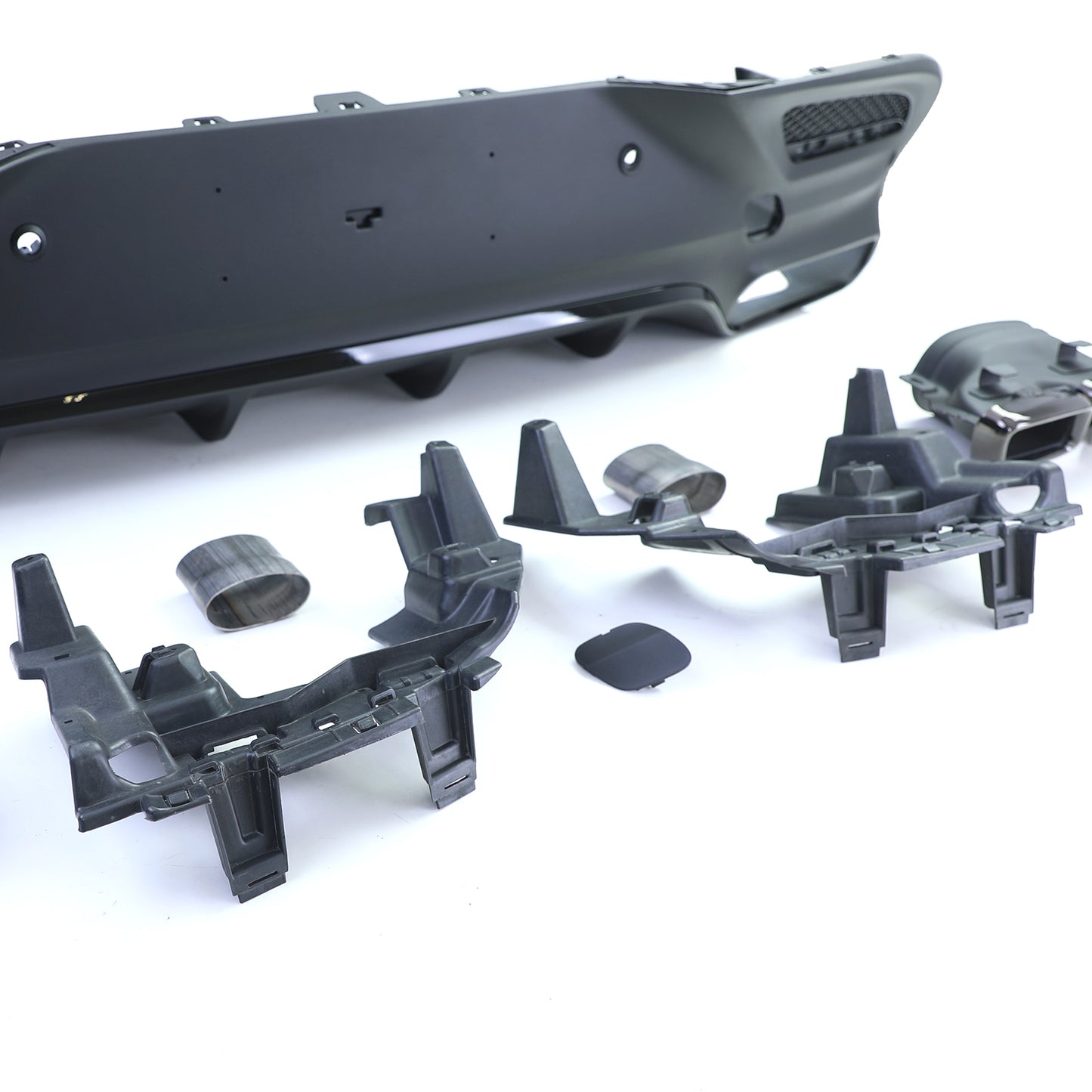 Mercedes GLE Coupe C292 Diffusore posteriore sportivo con 4 terminali di scarico AMG LOOK