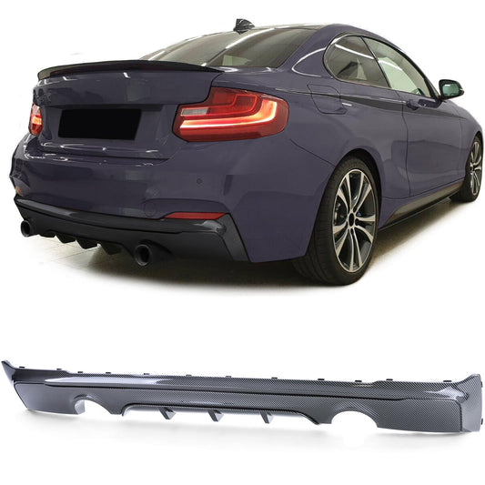 BMW 2er F22 F23 M235i 240i Diffusore posteriore performance carbon look