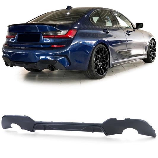 BMW Serie 3 G20 G21 320 330 da 19 Diffusore posteriore Performance nero opaco