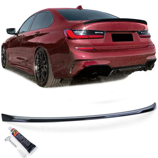 BMW Serie 3 G20 Limousine dal 18 Spoiler posteriore sportivo nero lucido