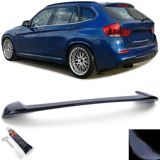 BMW X1 E84 09-15 spoiler posteriore sportivo nero lucido