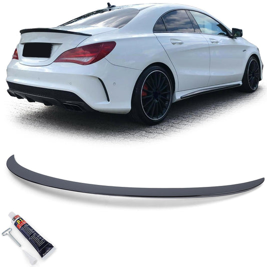 Mercedes CLA C117 13-19 Spoiler posteriore sportivo nero lucido