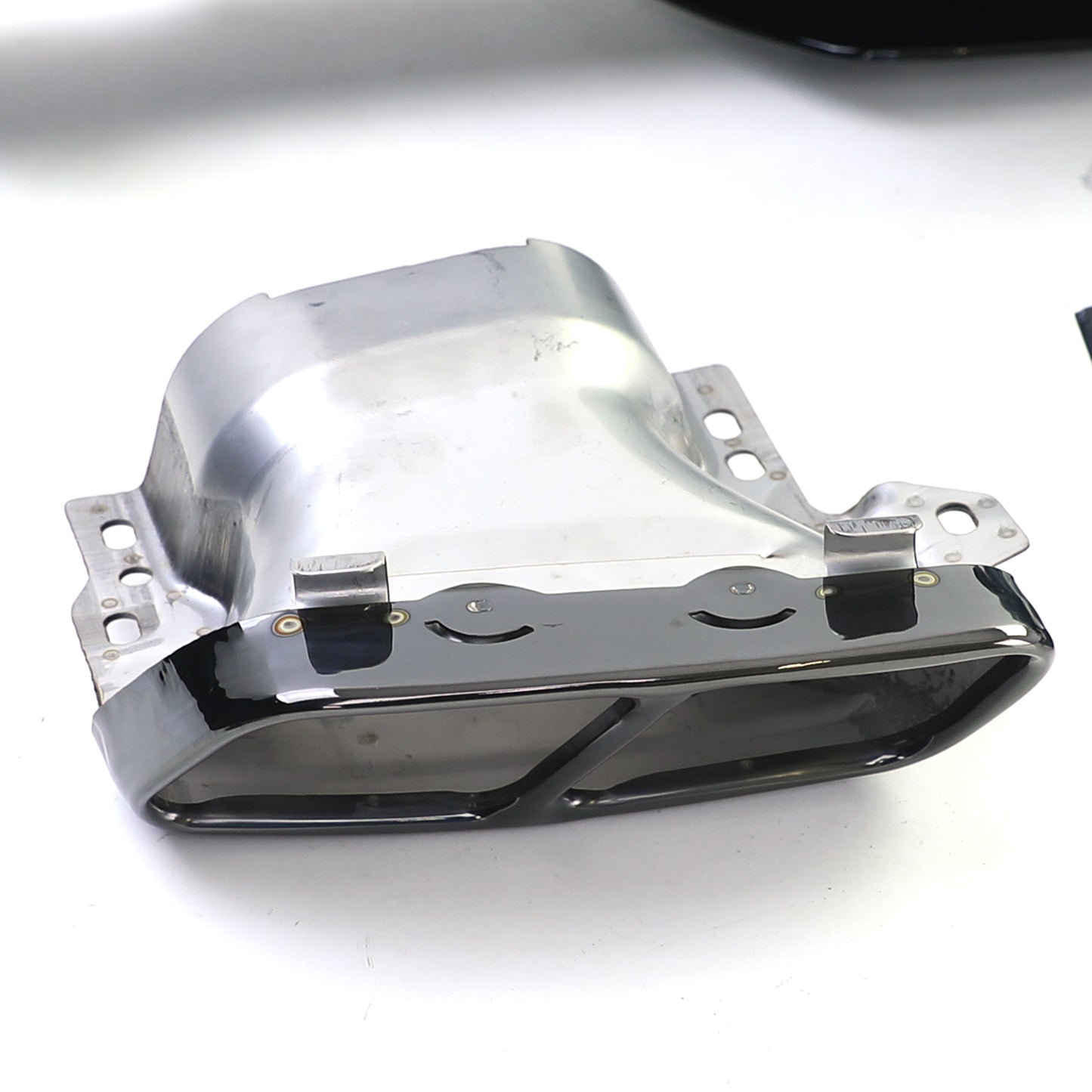 Mercedes classe A W176 dal 15 Diffusore posteriore sportivo con terminali di scarico neri