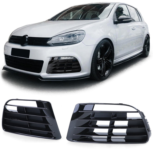 Golf 6 09-12 con paraurti R20 Inserto griglia griglia paraurti sinistra destra