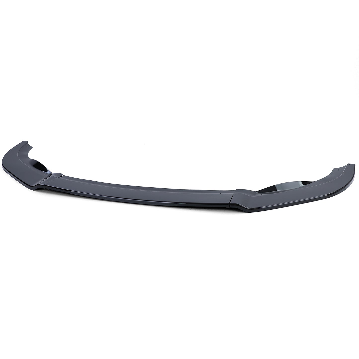 Golf 6 09-12 con paraurti R20 Spoiler anteriore lip performance nero lucido