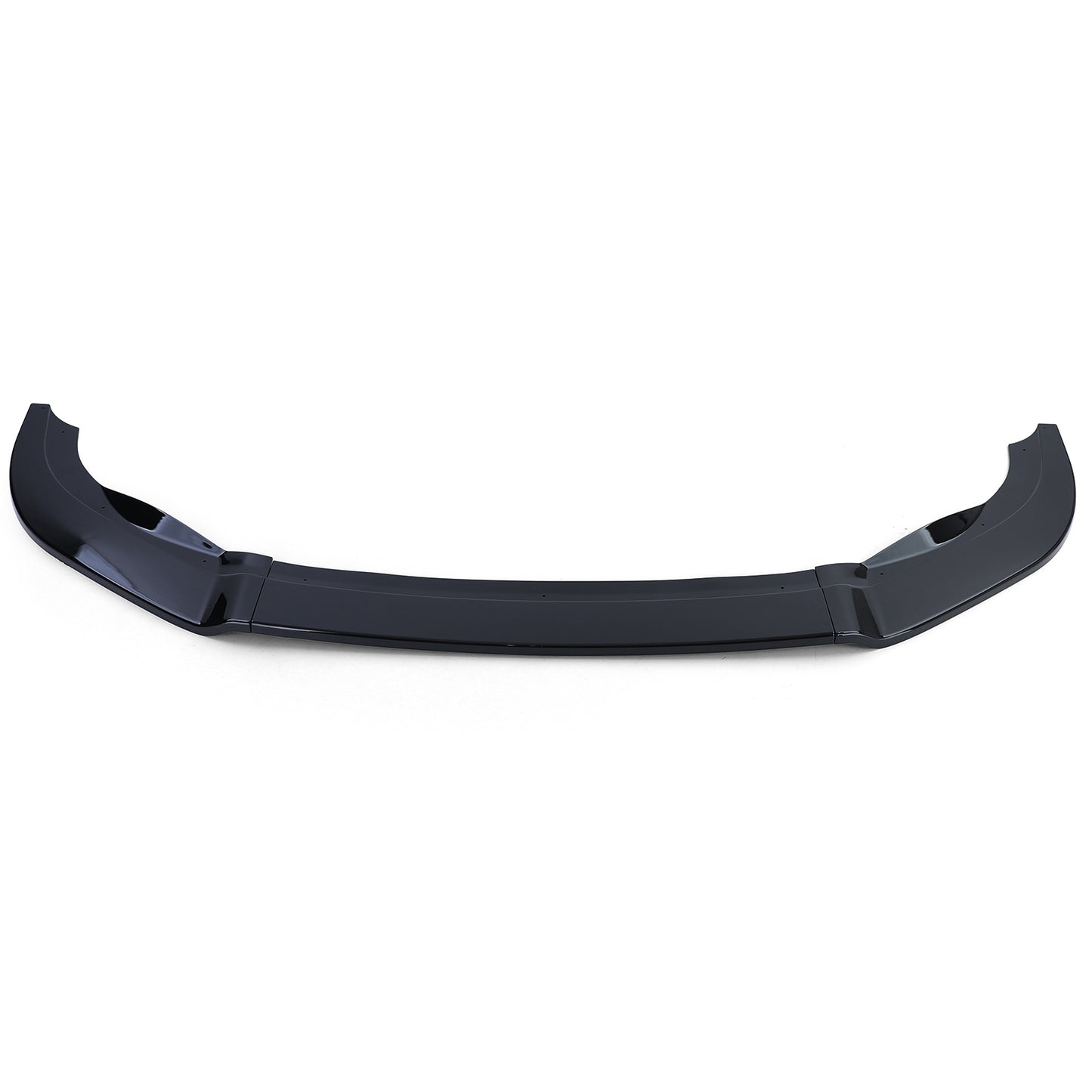 Golf 6 09-12 con paraurti R20 Spoiler anteriore lip performance nero lucido