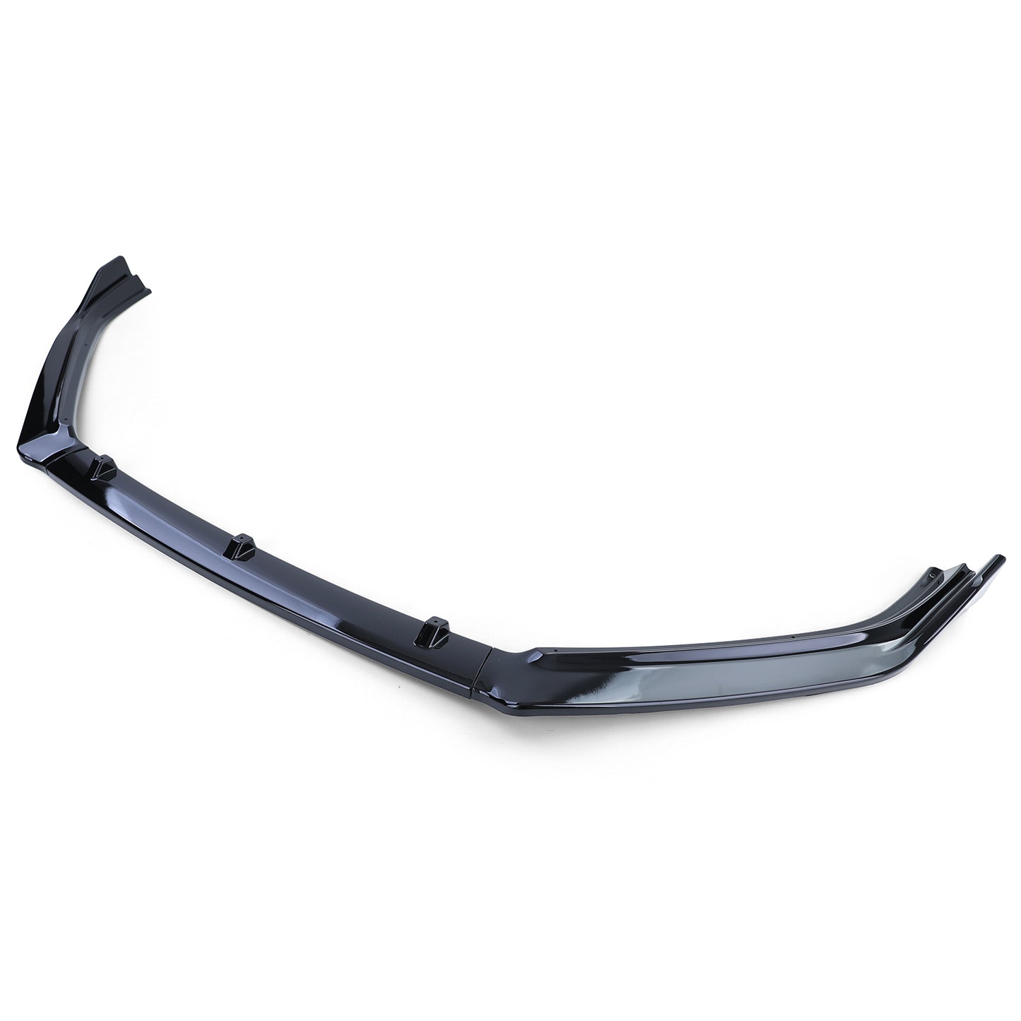 VW Polo 5 6C 14-17 spoiler anteriore nero lucido