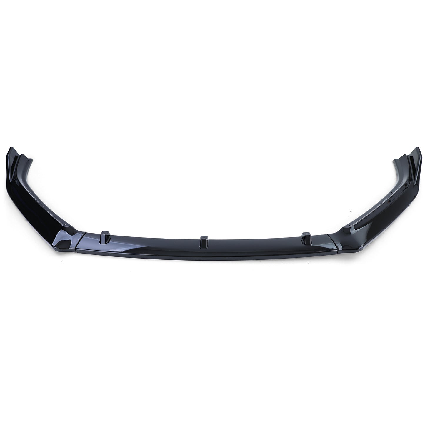 VW Polo 5 6C 14-17 spoiler anteriore nero lucido