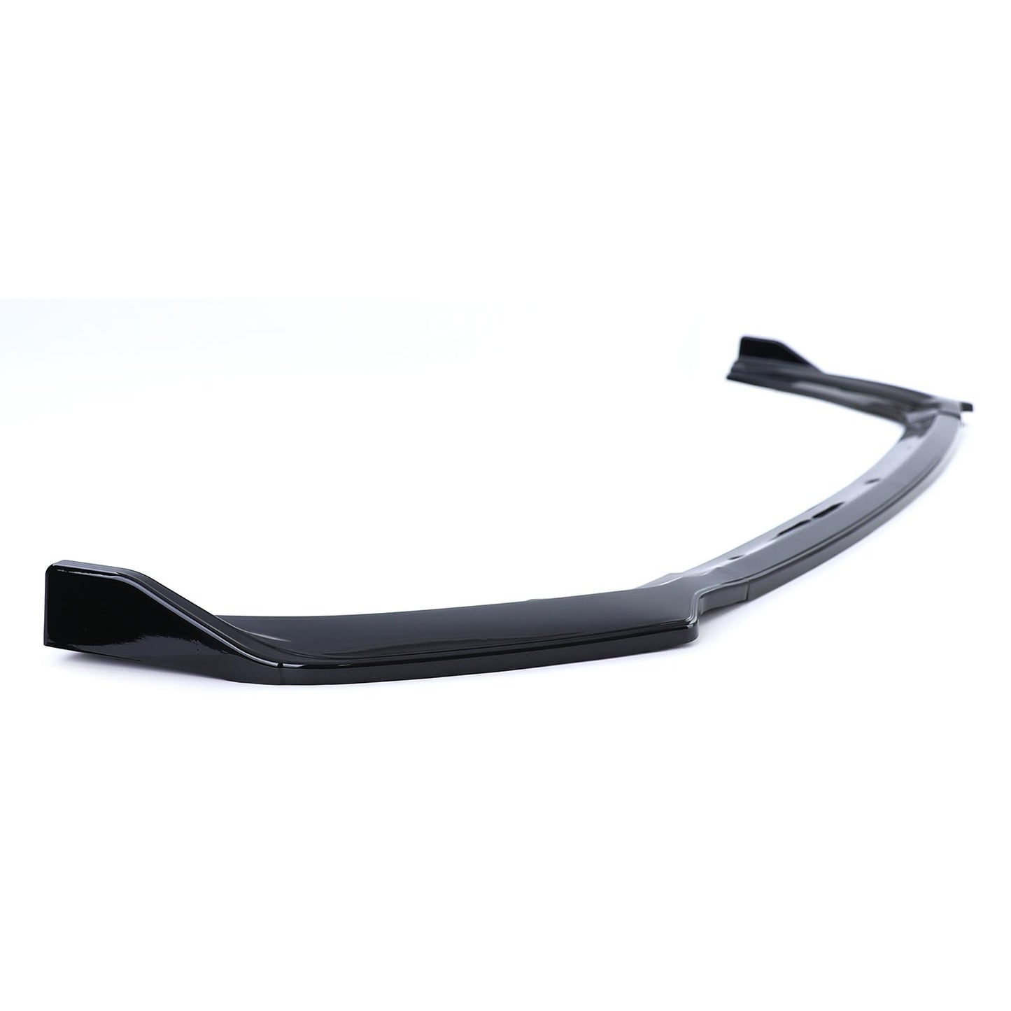 VW Polo VI 2G AW dal 17 Spoiler anteriore cup lip look sportivo nero lucido