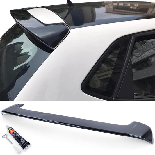 VW Polo 5 6R pre-lifting 09-14 Spoiler posteriore spoiler sul bordo del tetto nero lucido