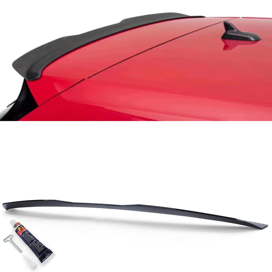 VW Polo 5 6R 6C Facelift 14-17 Spoiler posteriore spoiler sul bordo del tetto nero lucido