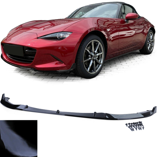 Mazda MX5 ND da 15 Spoiler anteriore labbro paraurti nero lucido