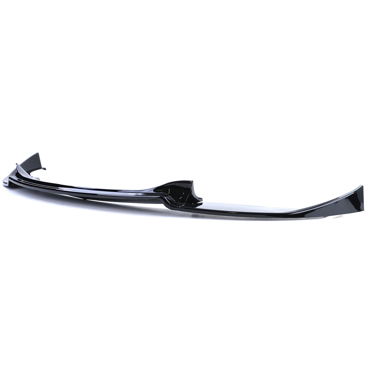 BMW Serie 5 E60 E61 07-09 Spoiler anteriore labbro paraurti nero lucido
