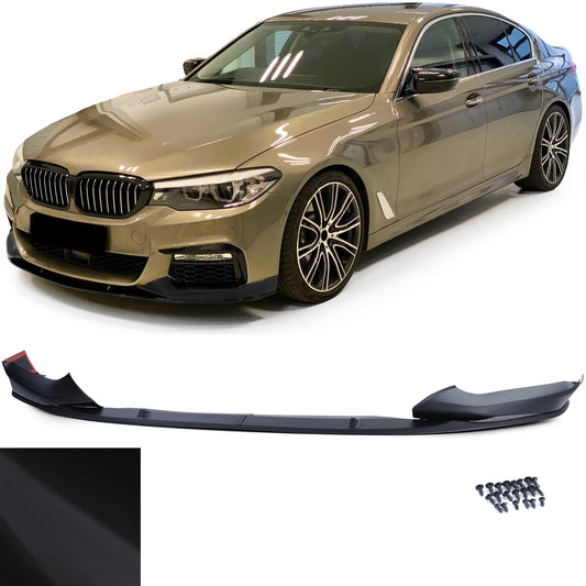 BMW serie 5 G30 G31 dal 16 Spoiler anteriore labbro performance nero opaco