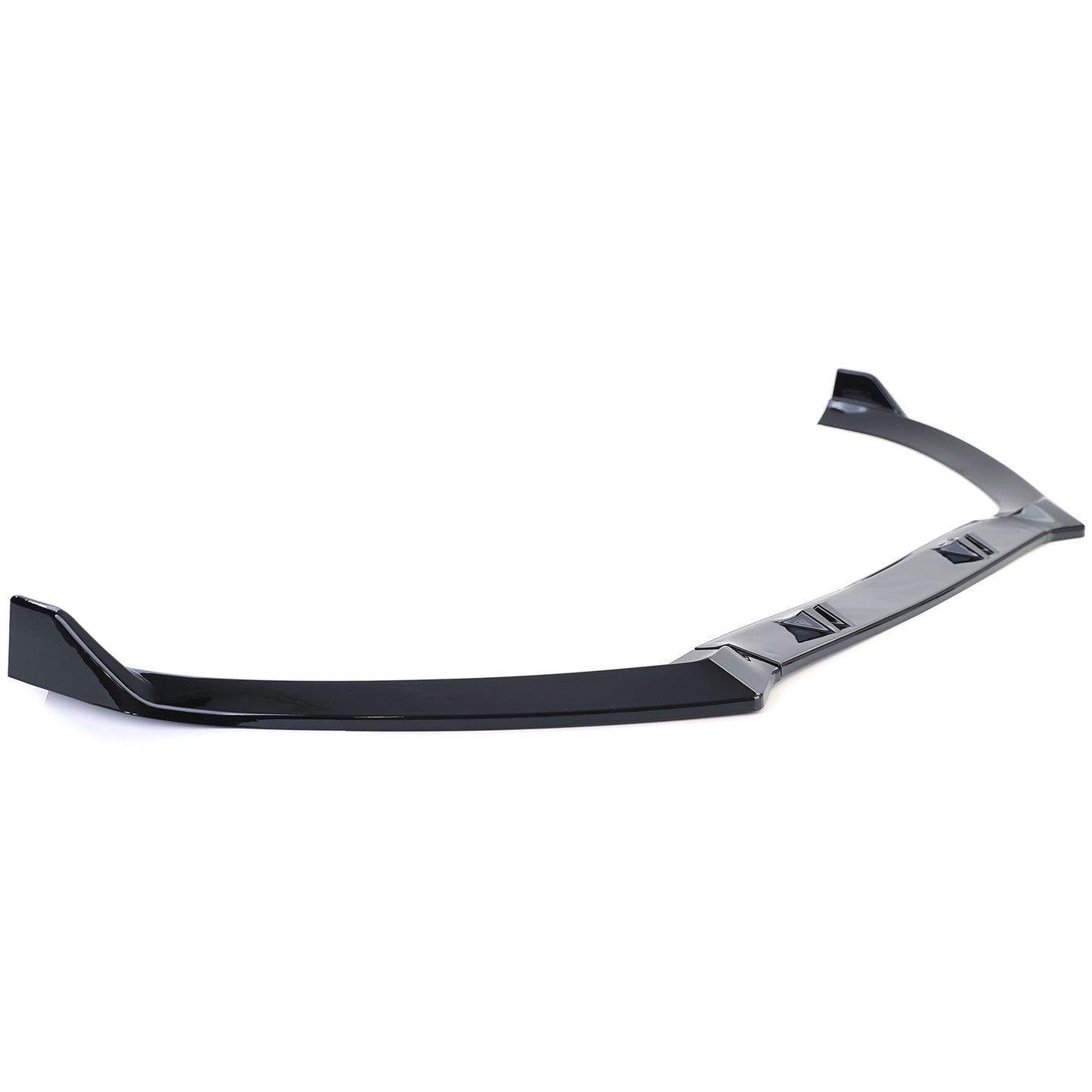 Audi A4 B8 8K Facelift 11-15 Spoiler anteriore labbro paraurti nero lucido