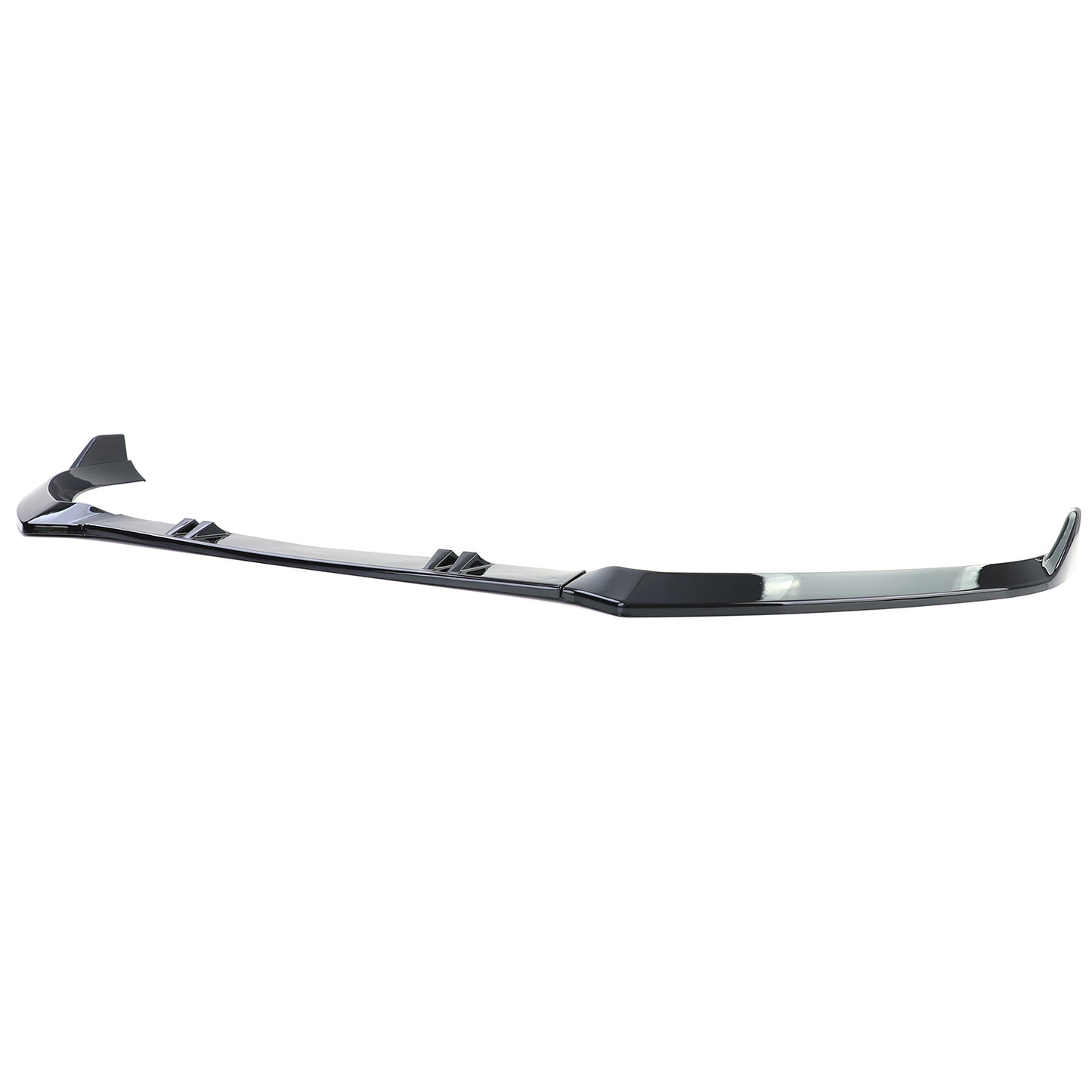 Audi A4 B8 8K Facelift 11-15 Spoiler anteriore labbro paraurti nero lucido