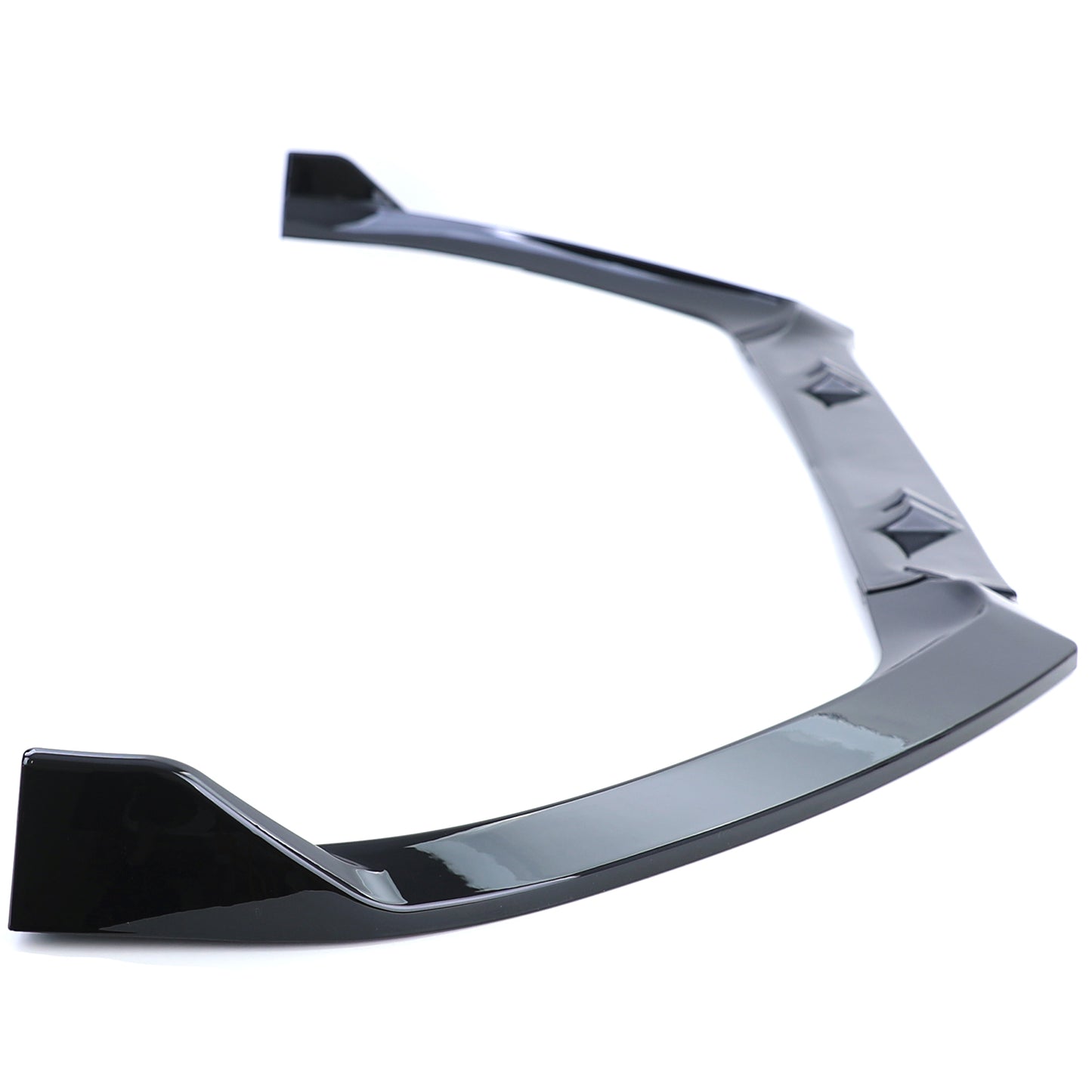 Audi A4 B8 8K Facelift 11-15 Spoiler anteriore labbro paraurti nero lucido