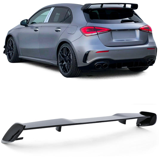 Mercedes classe A W177 dal 18 Spoiler tetto posteriore look sportivo nero lucido