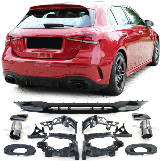 Mercedes classe A W177 dal 19 Diffusore posteriore sportivo AMG