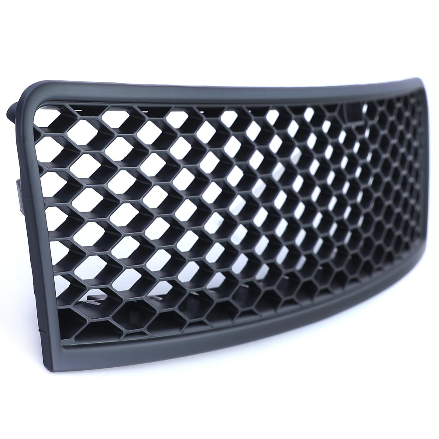 Audi A6 4B C5 Facelift 01-05 Griglia a nido d'ape senza emblema Nero opaco
