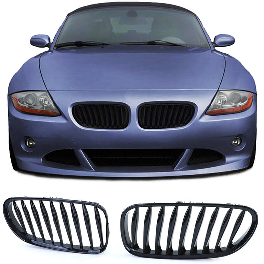 BMW Z4 E85 E86 02-09 Griglia sportiva Performance nera lucida Barra Singola