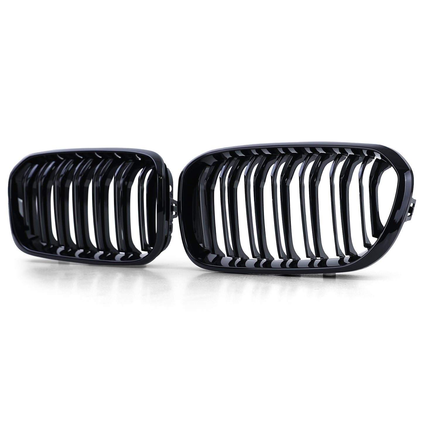 BMW Serie 1 F20 F21 15-19 Griglia sportiva a doppia barra Performance Lucida
