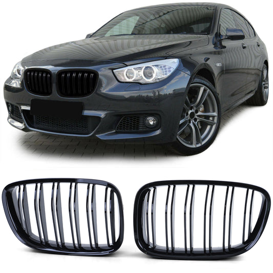 BMW 5er GT F07 Griglia del radiatore sportiva a doppia barra lucida