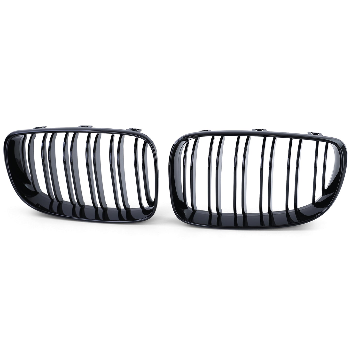 BMW E81 E82 E87 E88 LCI Griglia del radiatore doppia barra Performance lucida