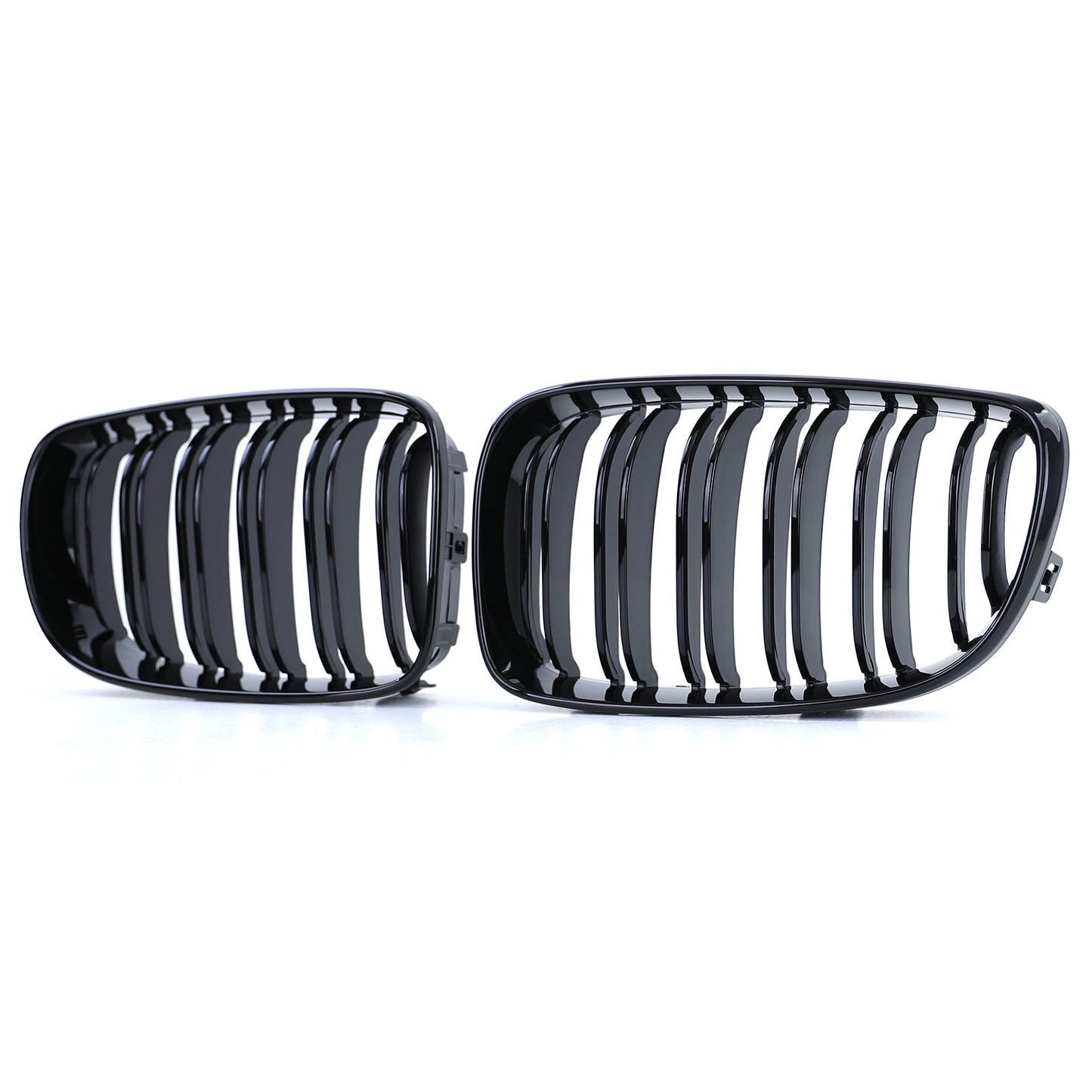 BMW E81 E82 E87 E88 LCI Griglia del radiatore doppia barra Performance lucida