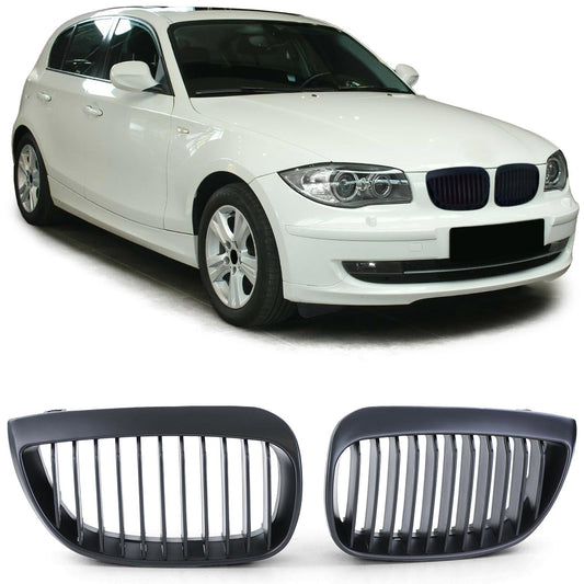 BMW Serie 1 E87 pre-lifting 04-07 Griglia radiatore sportiva Performance Matt