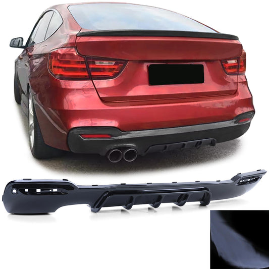 BMW Serie 3 GT F34 320 325 330 335 Diffusore posteriore Performance nero lucido