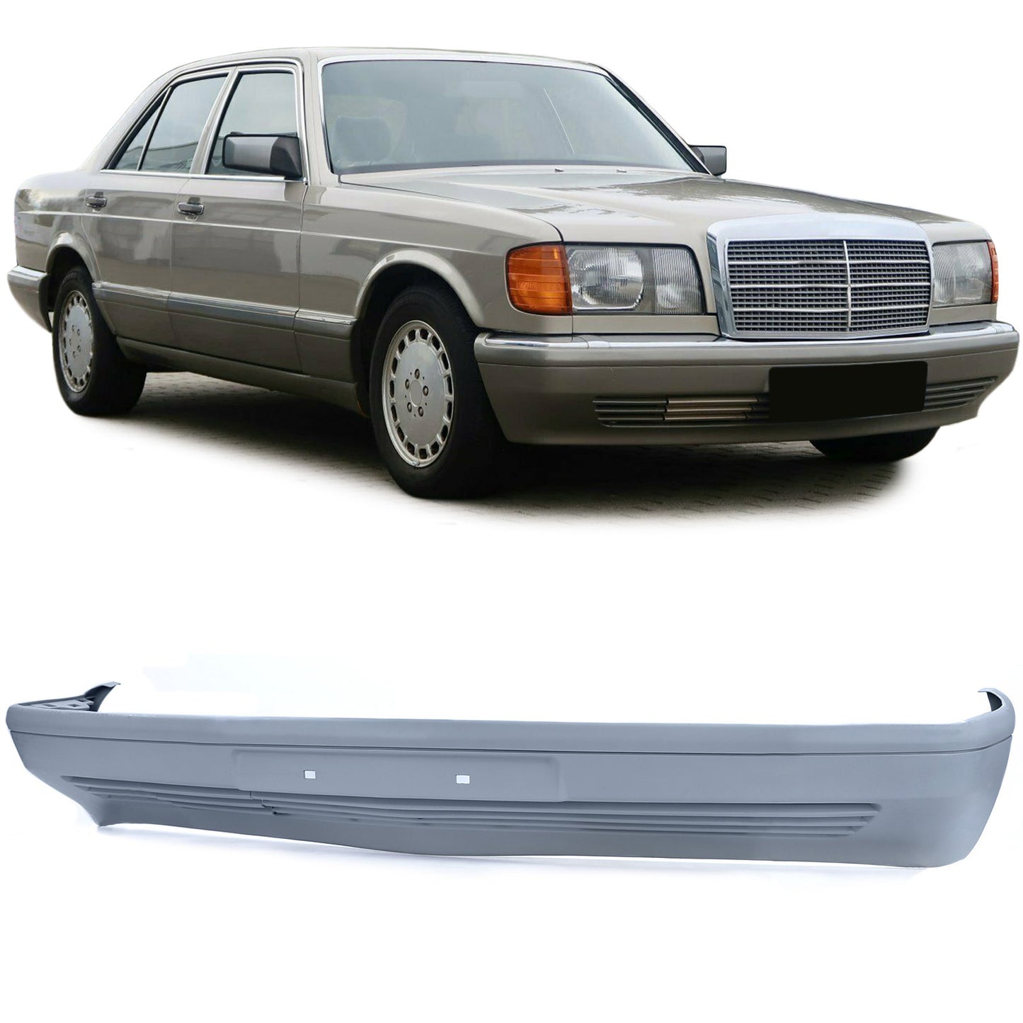 Mercedes classe S W126 berlina 79-91 Paraurti anteriore