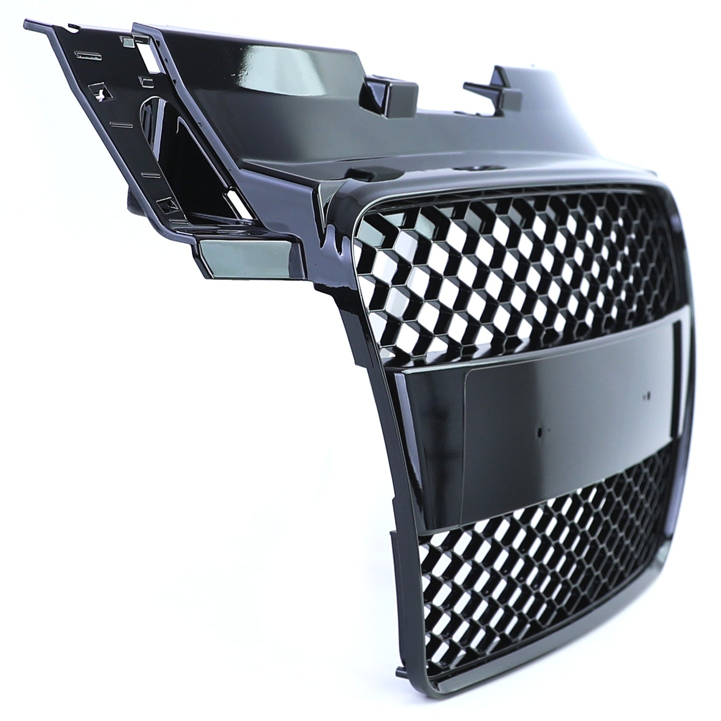 Audi TT 8J pre-lci 06-10 Griglia a nido d'ape senza emblema nero lucido
