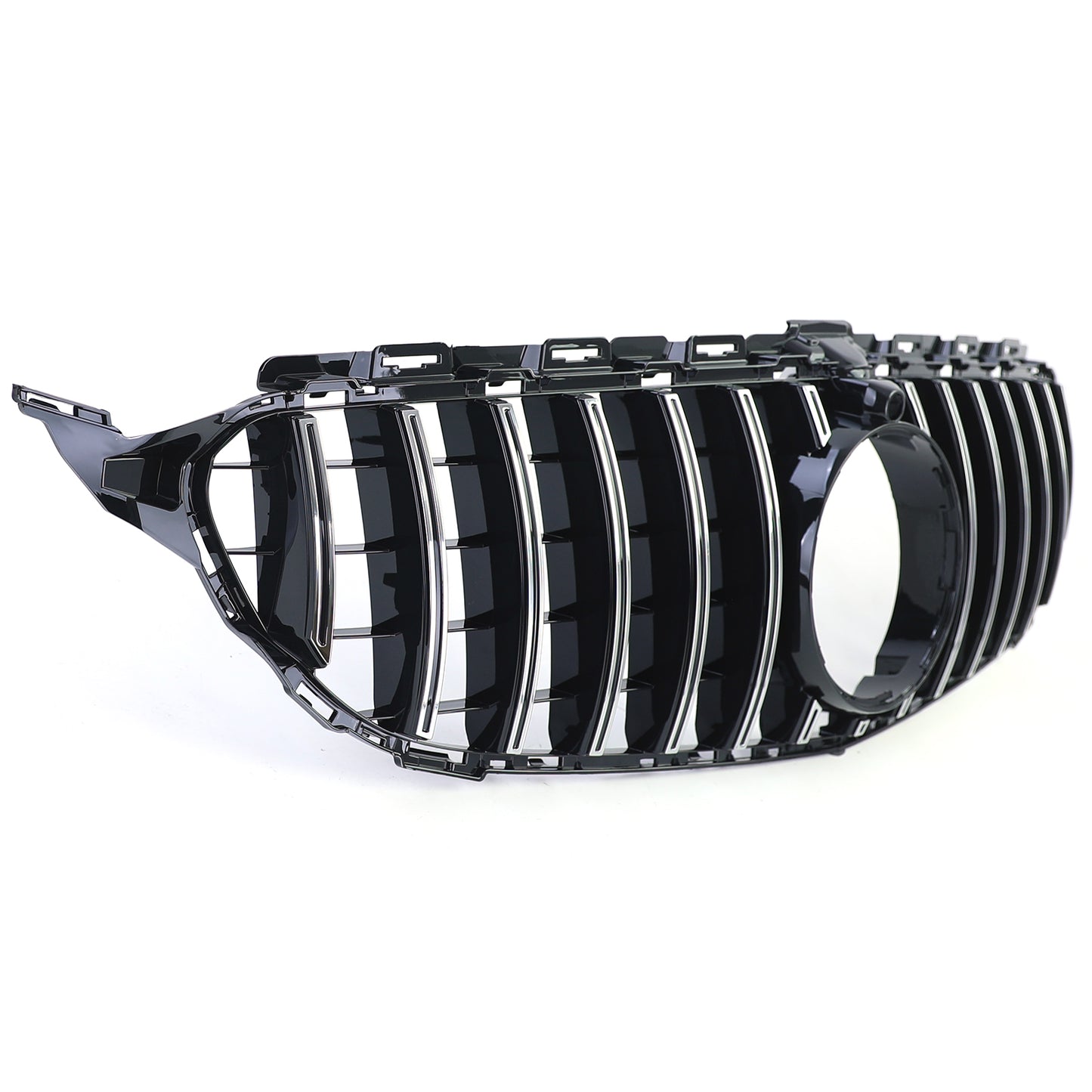 Mercedes Classe C W205 S205 14-18 Griglia sportiva cromata nera lucida