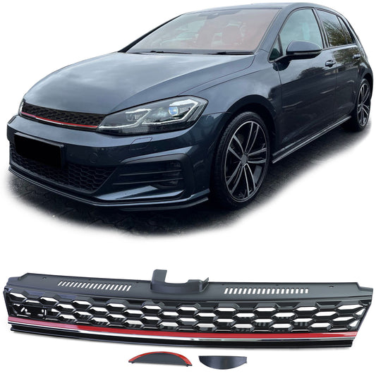 VW Golf 7 12-16 Griglia sportiva a nido d'ape senza stemma