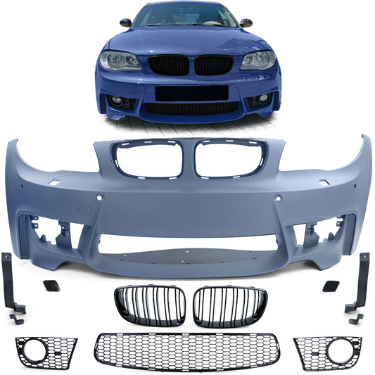 BMW Serie 1 E81 E82 E87 E88 04-13 Paraurti anteriore M SPORT