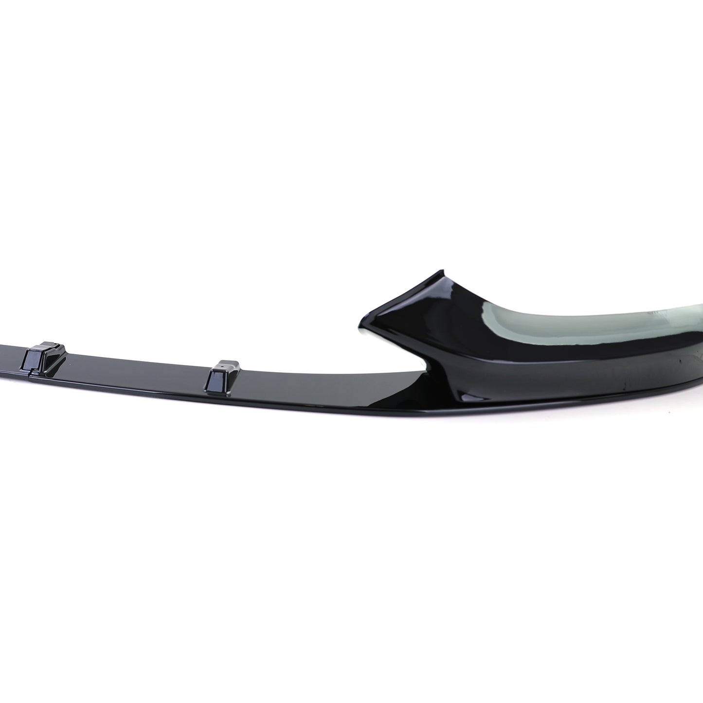 BMW Serie 1 F20 F21 Facelift 15-19 Spoiler Splitter Anteriore Nero Lucido